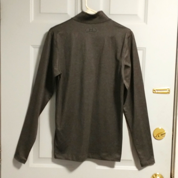 UA Fitted Coldgear 1/2 Zip Long Sleeve - Picture 2 of 10